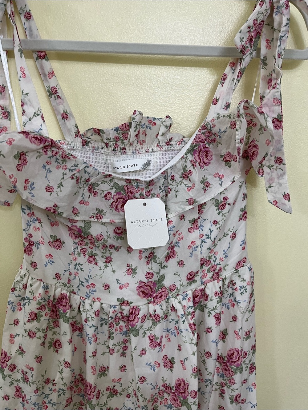 NEW Altar’d State Floral Maxi Dress Size XS Available NWT - Picture 4 of 10